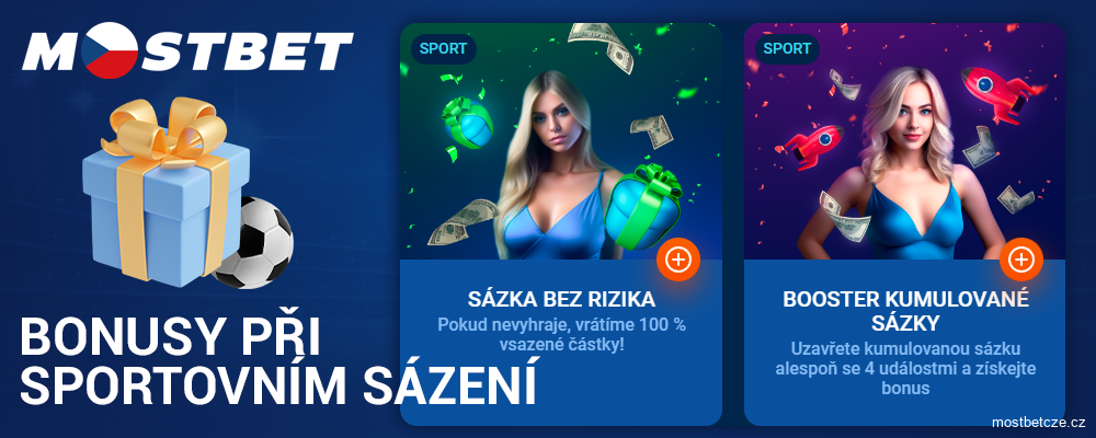 Sázkový bonus v Mostbet Česká republika